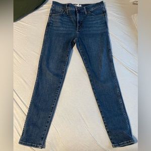 Madewell cashmere blend skinny jeans